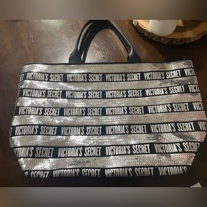 Victoria Secret Sequin Overnight Bag